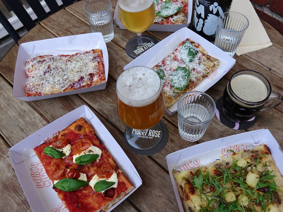 Porco Ciccio Pizza Party at Molly Rose